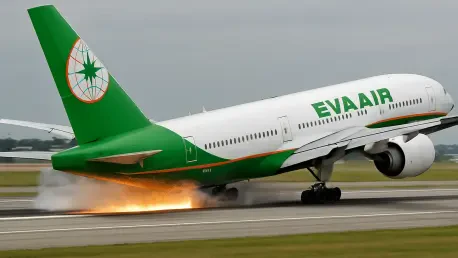 EVA Air Boeing 787-9 Tail Strike Incident at Taipei Airport